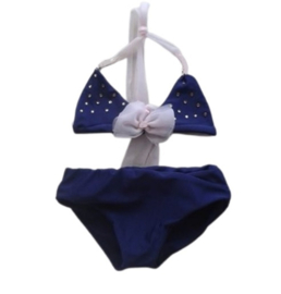 Bikini Blauw en kind Zwemkleding Badkleding meisje