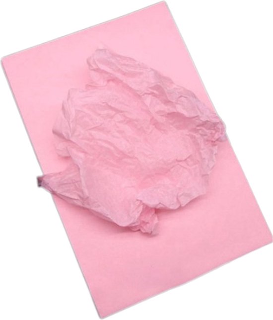 100 stuks A5 Zijdepapier tissue papier Roze 150 X 210mm Vloeipapier tissue inpakpapier