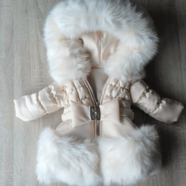 Children's coat Fur collar jacket Girls Winter coat Imitation Fur