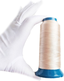 Grote klos garen - Bruin - Weave draad - Met 12 stuks C naalden -- Dikke draad voor weft naaien