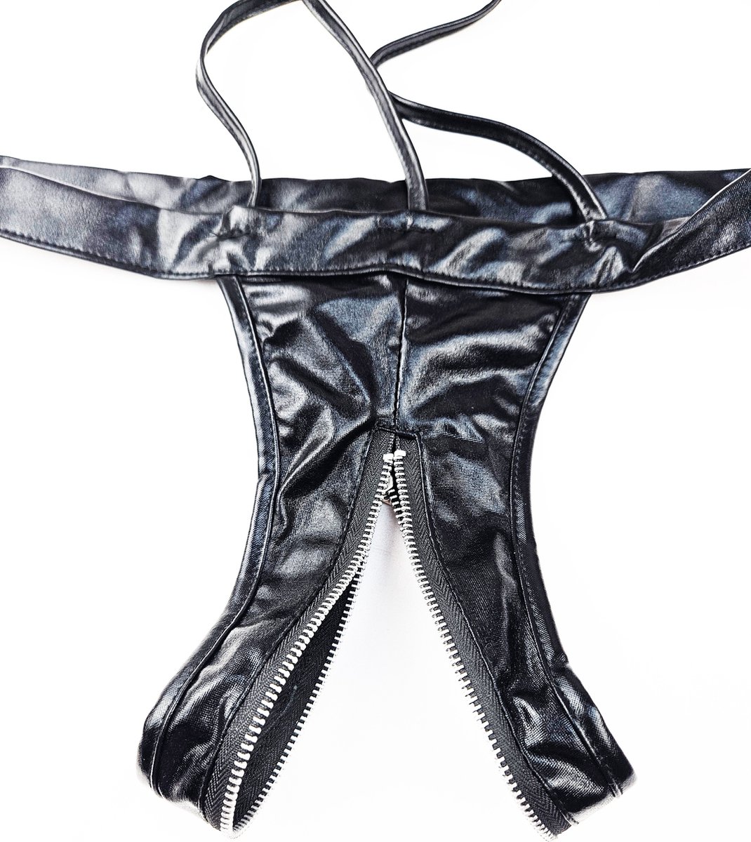 BamBella ® Bodysuit Onesize wetlook Erotische jumpsuit pak - Catsuit BDSM - Glanzen