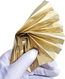 100 stuks A4 Zijdepapier tissue papier Goud Geel 160 X 240mm Vloeipapier tissue inpakpapier