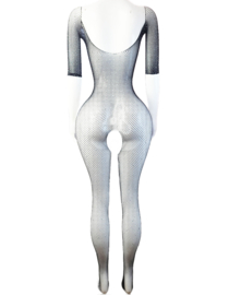 BamBella ® - Panty pak -Onesize - body suit - Dames - Onesize - Erotische jumpsuit van kant lingerie