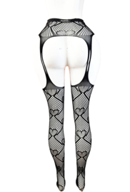 BamBella ® - Panty -Onesize - gaas maillot dunne pantys Dames - Onesize - sexy Erotische lingerie van kant