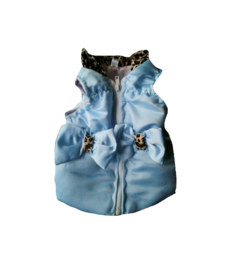 Bodywarmer blauw zomer kinderjas jas meisje en baby