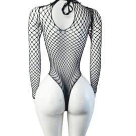 BamBella ® - Panty pak -Onesize - body suit - Dames - Onesize - Erotische jumpsuit van kant lingerie