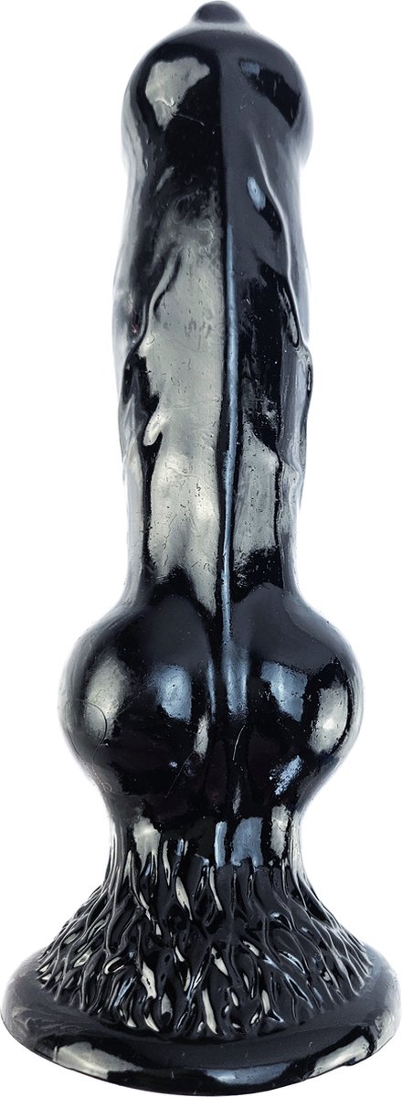 BNDGx® - Dildo - Extreem Grote Penis - Zwarte Lange dikke Realistisch -Zuignap - Extreme BDSM SM Fetisch Seks speeltje