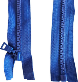 BamBella® - Rits - 70 cm - Deelbaar - 1 stuk - licht blauw- Dik Stevig kleermaker bloktanden deelbare naaien