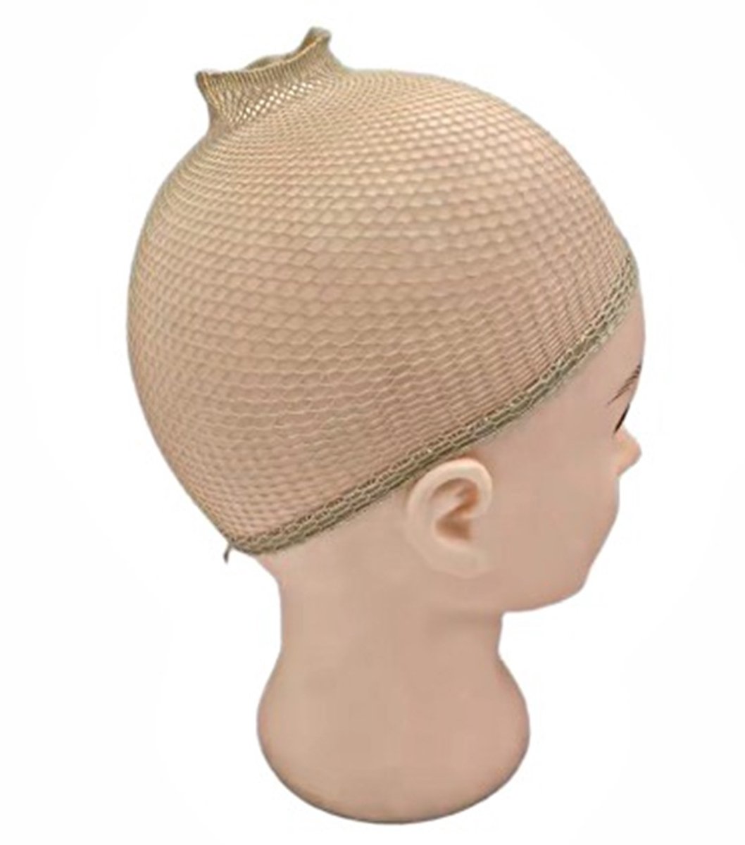 BamBella® Wig Cap 2 stuks bruin Gaas Pruik Rekbare Elastische Haarnet