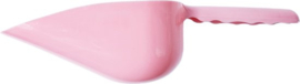 Tuin schep schepje klein Voor volwassenen of kind strand roze plastic met steel