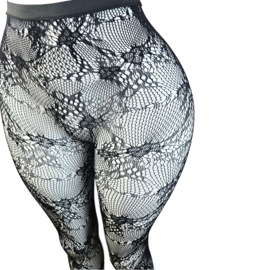 BamBella ® - Panty -Onesize - gaas maillot dunne pantys Dames - Onesize - sexy Erotische lingerie van kant