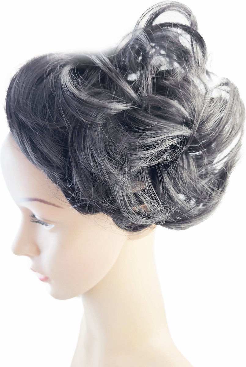 Haar klem clip groot met extensions nep haar clip Zwart
