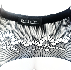BamBella ® - Panty -Onesize - gaas maillot dunne pantys Dames - Onesize - sexy Erotische lingerie van kant