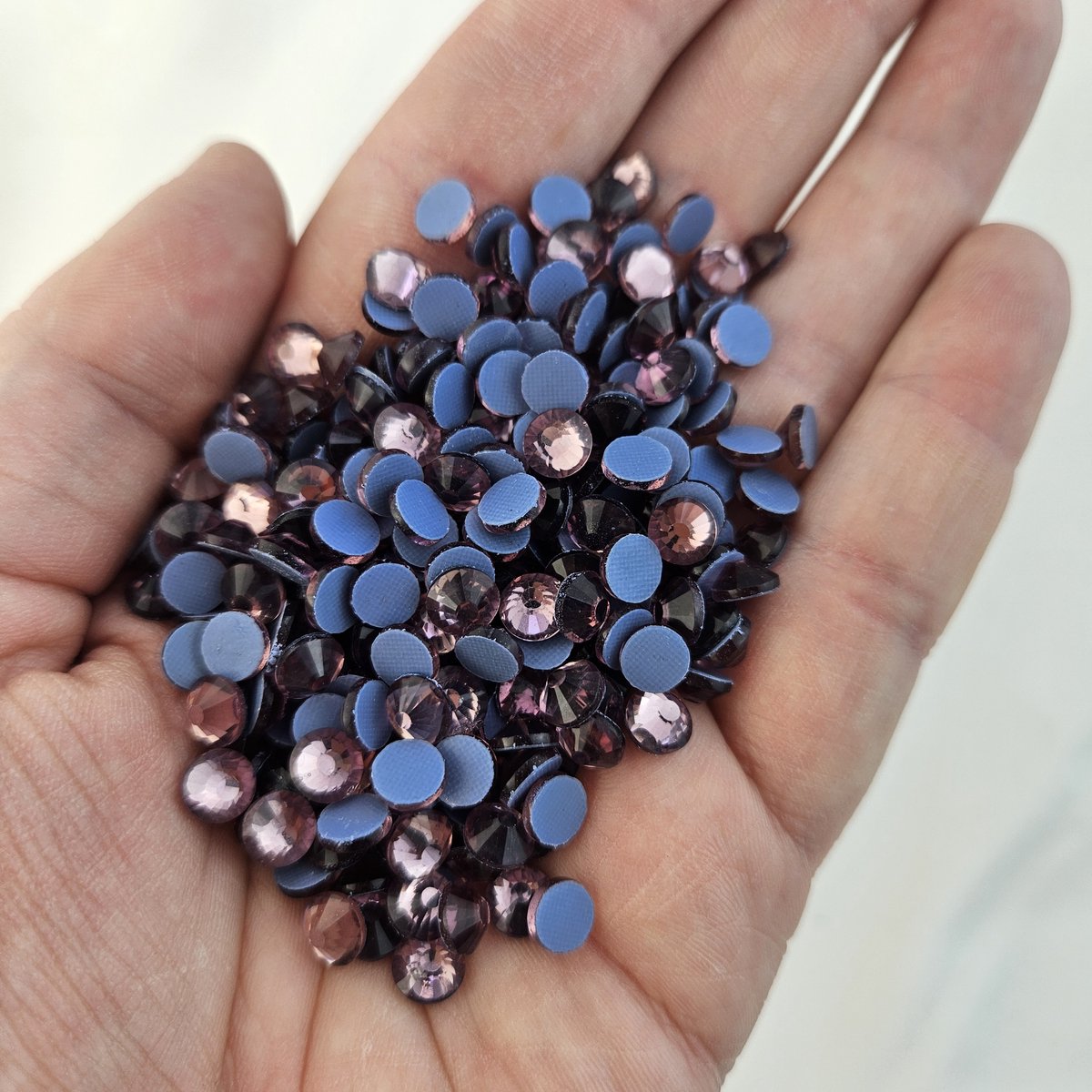BamBella® - SS30 - Paars - Hotfix strass Steentjes - 288 stuks - strass stenen glitters nail art kleding versieren