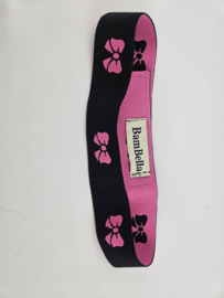BamBella ® - Haarband klittenband Pruik band bandje zwart pruiken flexibel uitrekbaar band haarband
