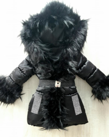 Children's coat Fur collar jacket Girls Winter coat Imitation Fur