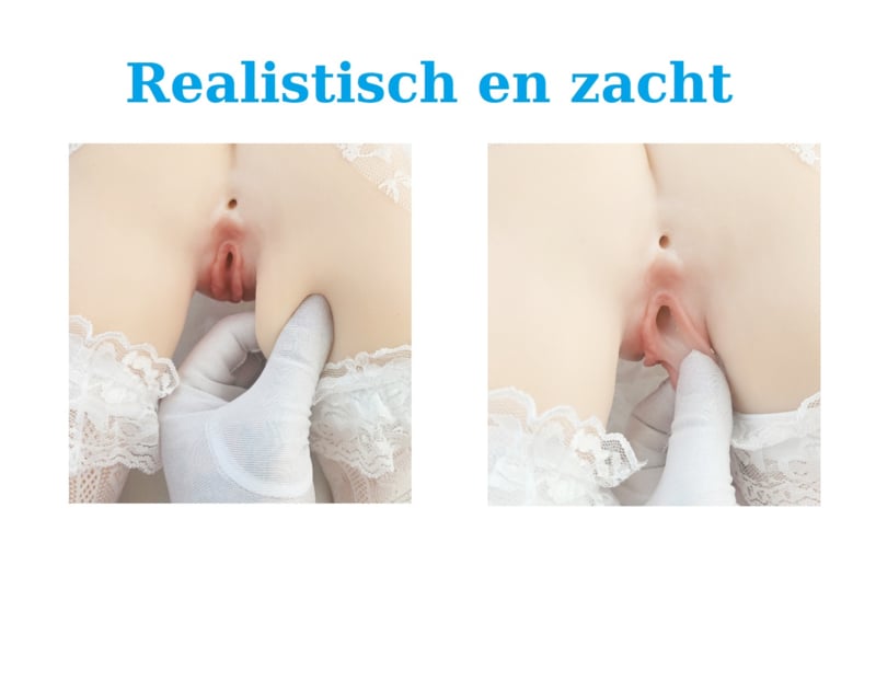 Realistische grote sex pop- 68cm hoog - Masturbator voor man - Pocket Pussy- kunst vagina - vaginaal - masturberende doll