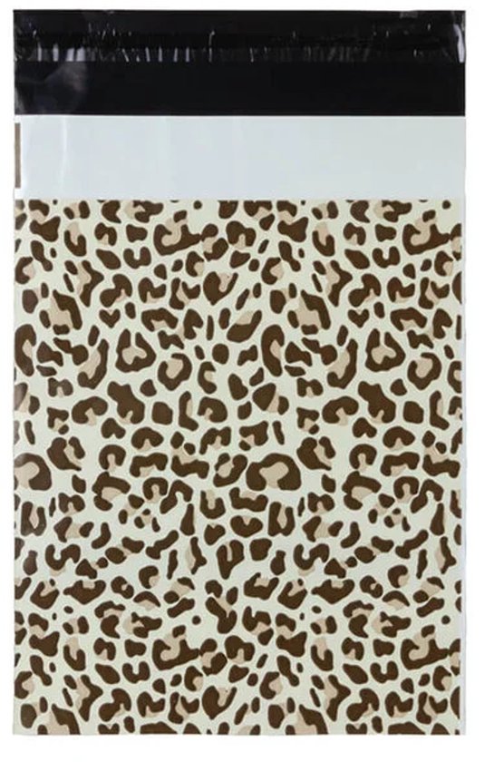20 Stuks KLEINE VERZENDZAK 34cm X 25cm COEX dierenprint webshop zak verpakking verzend envelop plastic zak kledingzak verzending