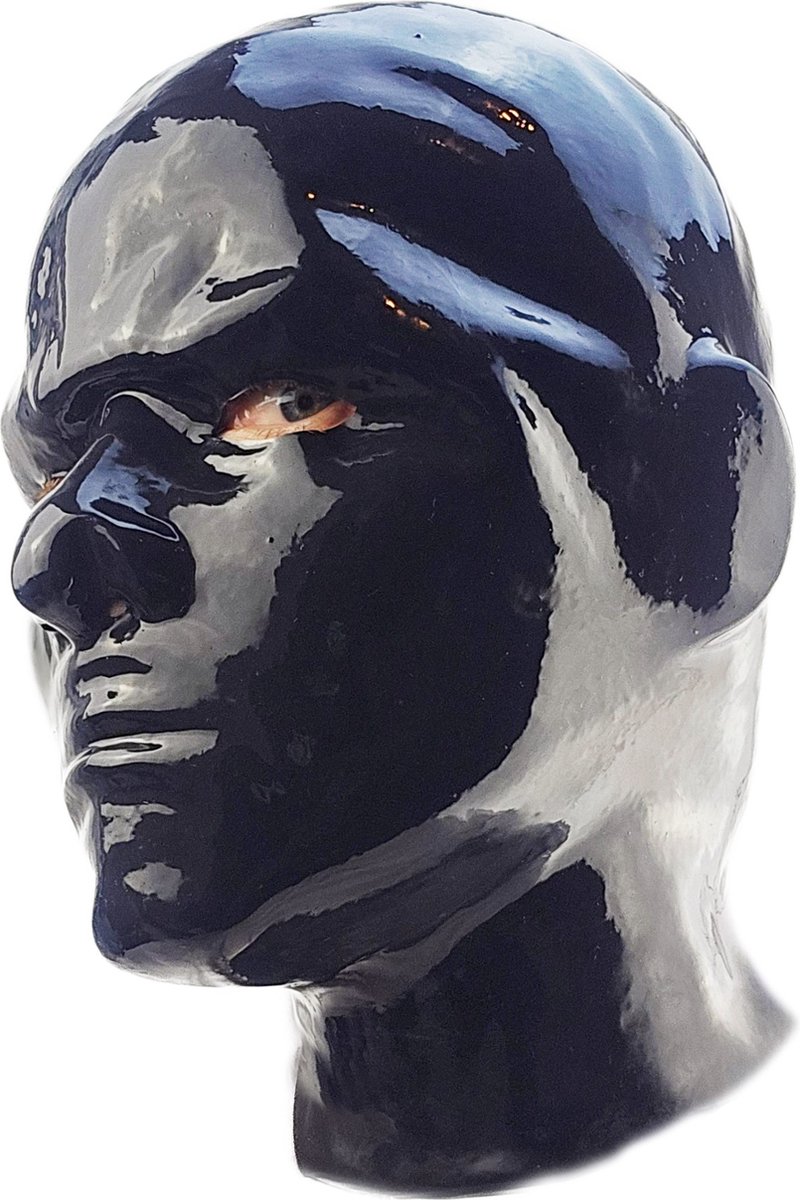 BNDGx® -100% Latex Masker Volledig - Anoniem Man Erotiek - Extreme BDSM Rollenspel kleding