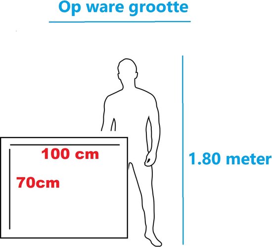 10 Stuks EXTREEM GROTE verzendzakken - 1 meter X 70cm COEX webshop zak verpakking verzend envelop plastic zak kledingzak verzending