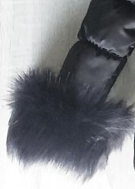 Women's  Winter Coat With Big Fur Collar Fur Faux Fur Jacket