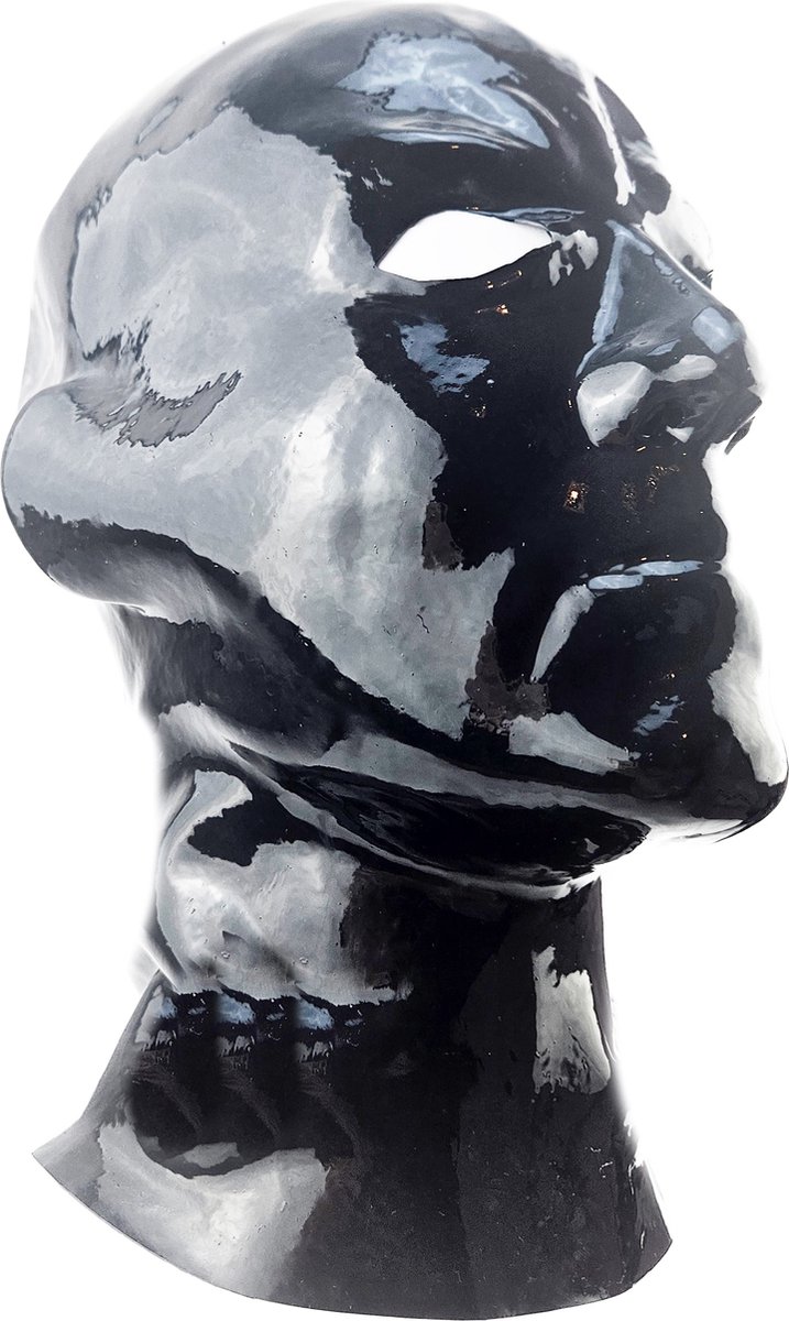 BNDGx® -100% Latex Masker Volledig - Anoniem Man Erotiek - Extreme BDSM Rollenspel kleding