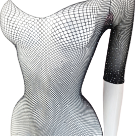 BamBella ® - Panty pak -Onesize - body suit - Dames - Onesize - Erotische jumpsuit van kant lingerie