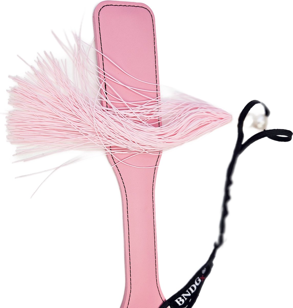 BNDGx® - Zweep spanking - 2 stuks - Nep leer -Roze - Extreme BDSM - Slave - Sex toys - Seks speeltje