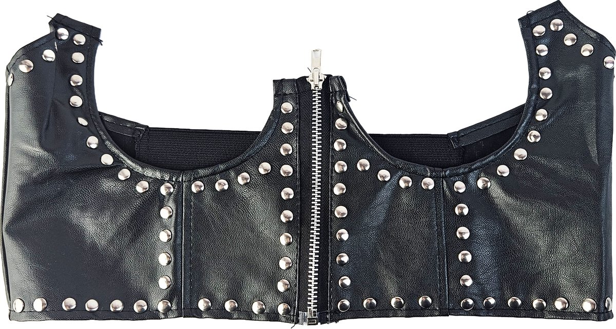 BamBella ® - Riem Maat S M L - Korset top Mode Body Gothic Goth taille riem met glitter korset belt