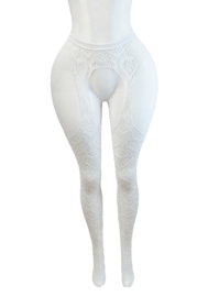 BamBella ® - Panty -Onesize - gaas maillot dunne pantys Dames - Onesize - sexy Erotische lingerie van kant