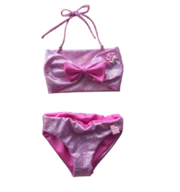 Bikini Glitter Roze baby en kind Zwemkleding Badkleding meisje