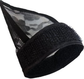 BamBella® Haar Cap Zwart - Zelf paarden staart extension Maken - Ponytale