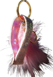 Sleutelhanger Tashanger Grote Konijn Roze 13 CM zachte pluche hanger