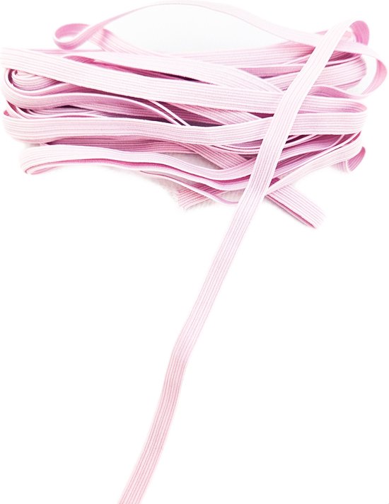 Elastiek 4.5 meter Roze 5mm dunne elastische band touw dun elastieken