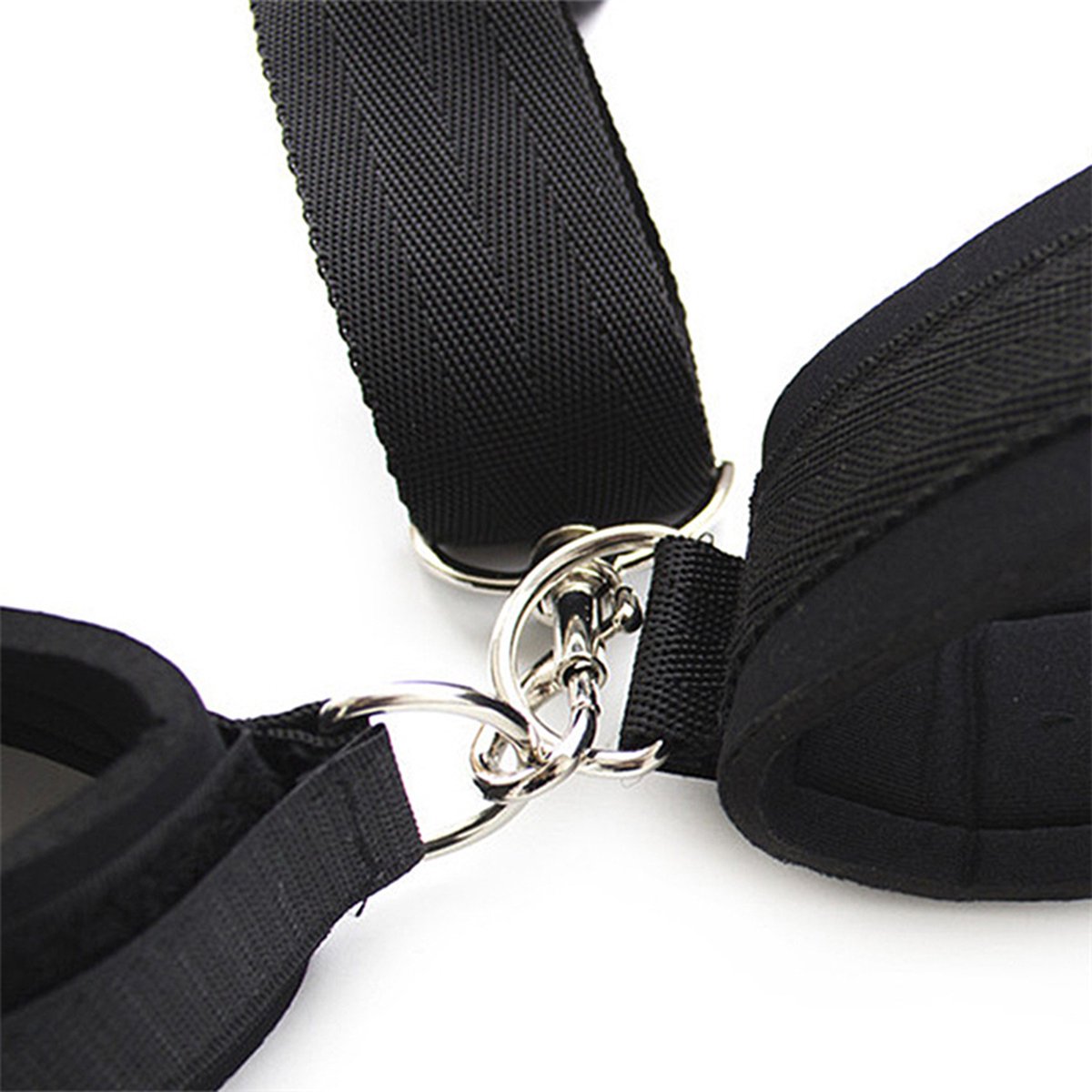 BNDGx® - Bondage restraint Set BDSM riem - Handboeien set - Seksspeeltjes voor koppels - Sex toys - zwart