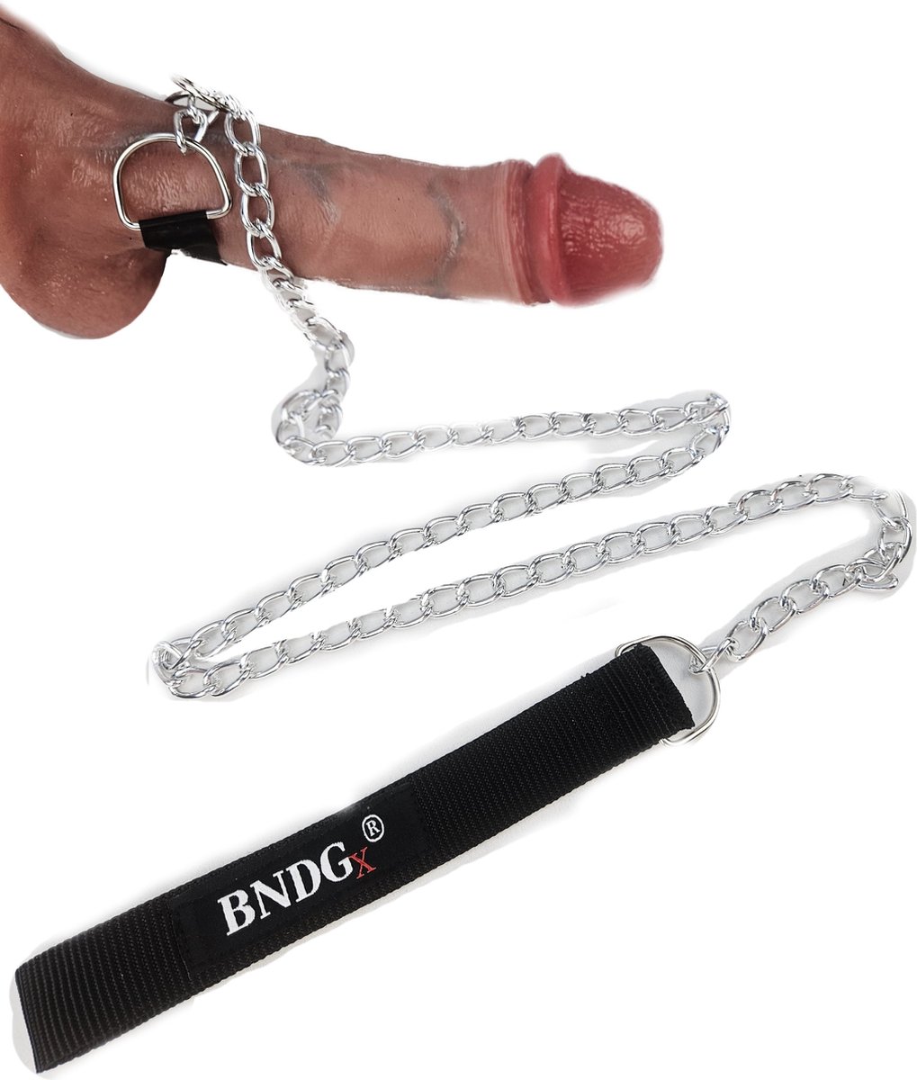 BNDGx® BDSM string - Onesize - voor mannen met lijn - rollenspel kleding SM Erotische Sexy Lingerie voor koppels - Zwart mannen ondergoed slip
