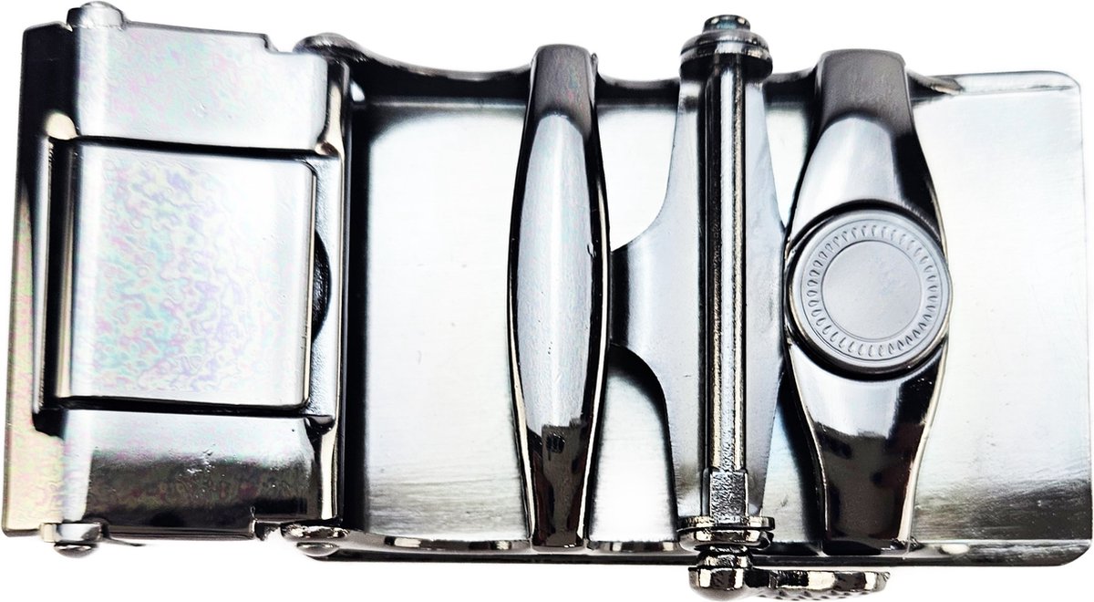 BamBella® - Gesp Riem - Heren - Stoer Cowboy Sluiting los - Metaal 35mm