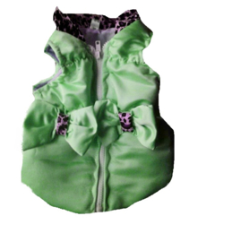 Bodywarmer groen  panterprint zomer kinderjas jas meisje en baby