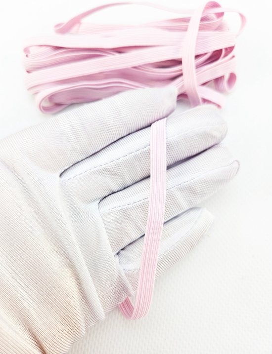Elastiek 4.5 meter Roze 5mm dunne elastische band touw dun elastieken