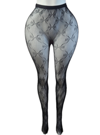 BamBella ® - Panty -Onesize - gaas maillot dunne pantys Dames - Onesize - sexy Erotische lingerie van kant