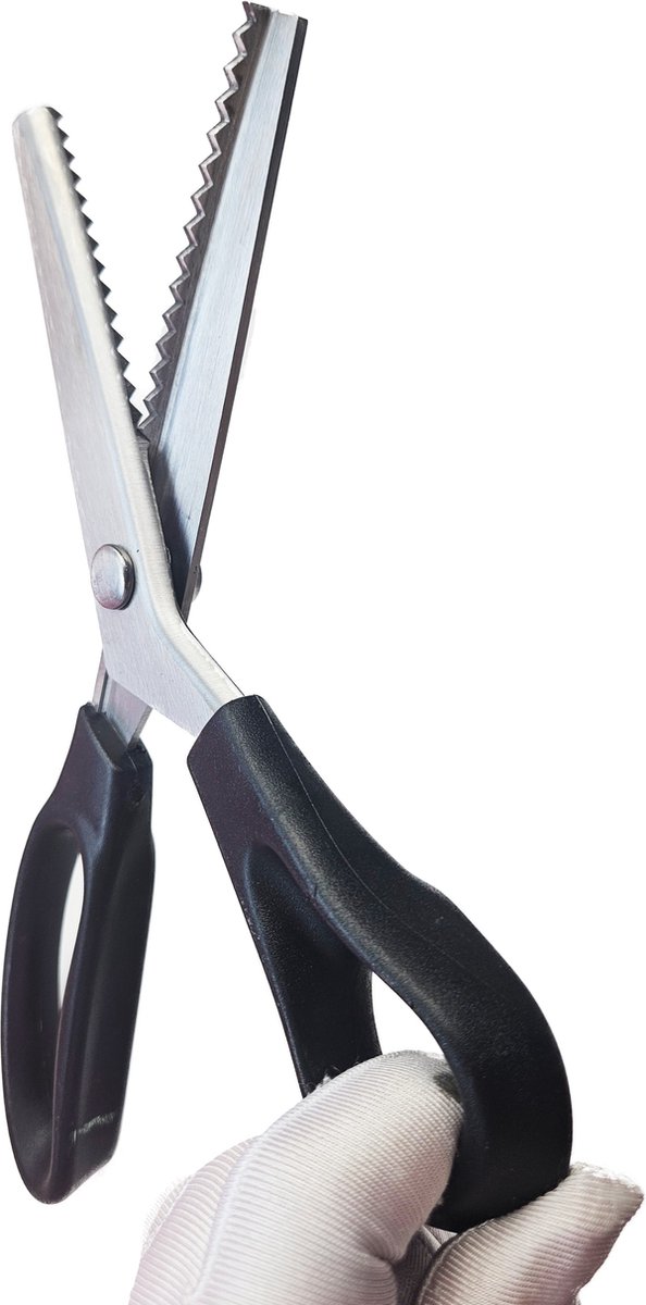 Kleermakersschaar groot zig zag kartel overlock Schaar - Zeer scherp - Stof Knippen - 20 cm | Textielschaar | stofschaar