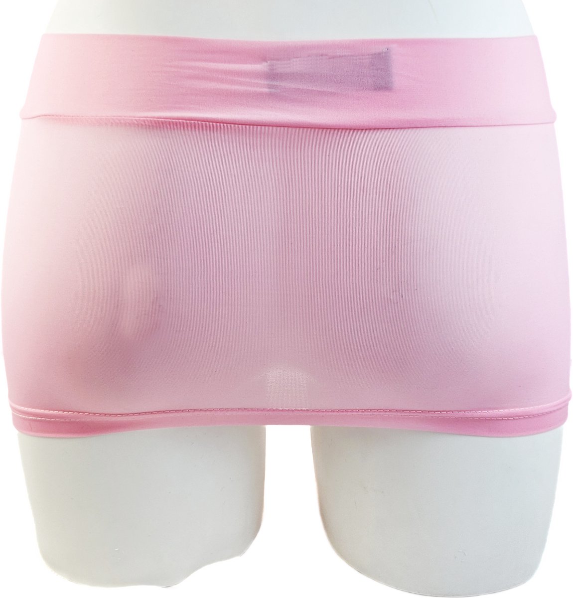 BamBella® - Ultra korte Mini Rok - Sexy Erotische rokje - Onesize - Doorzichtig doorschijnend stretch Wit