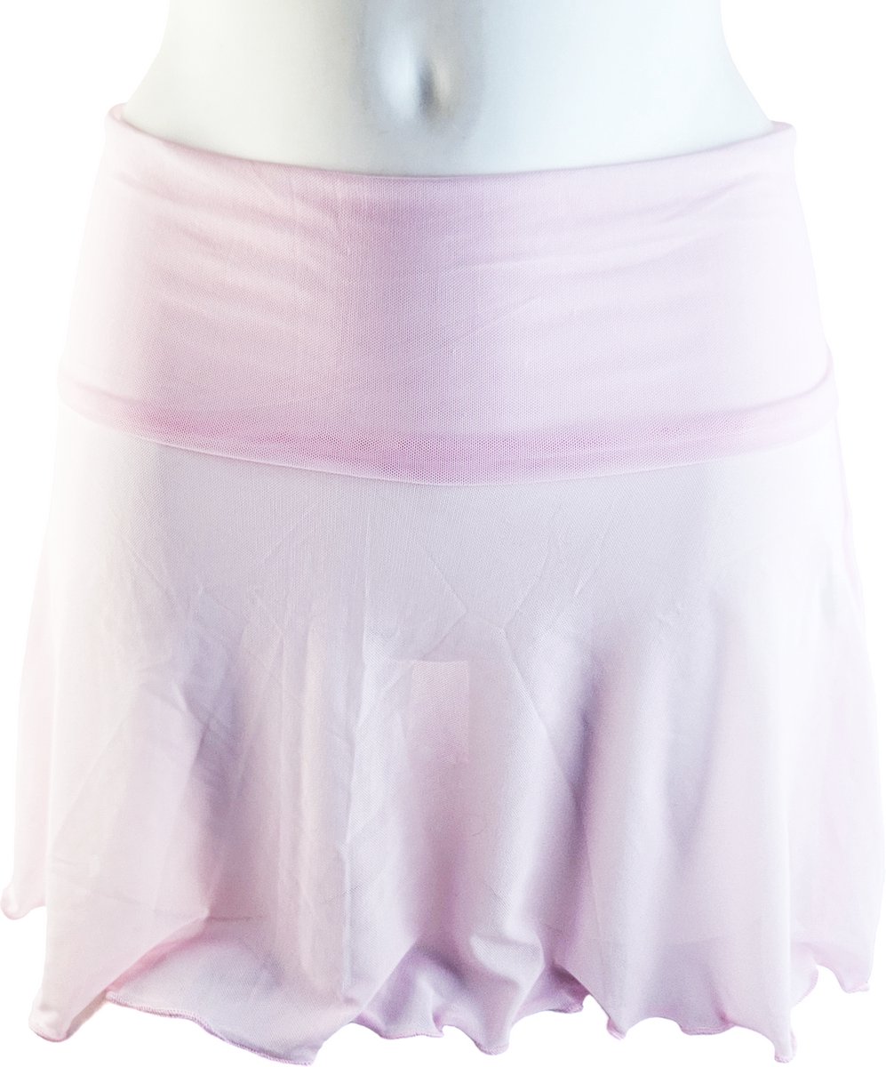 BamBella® - Erotische rok - Onesize - Doorzichtig doorschijnend stretch Roze