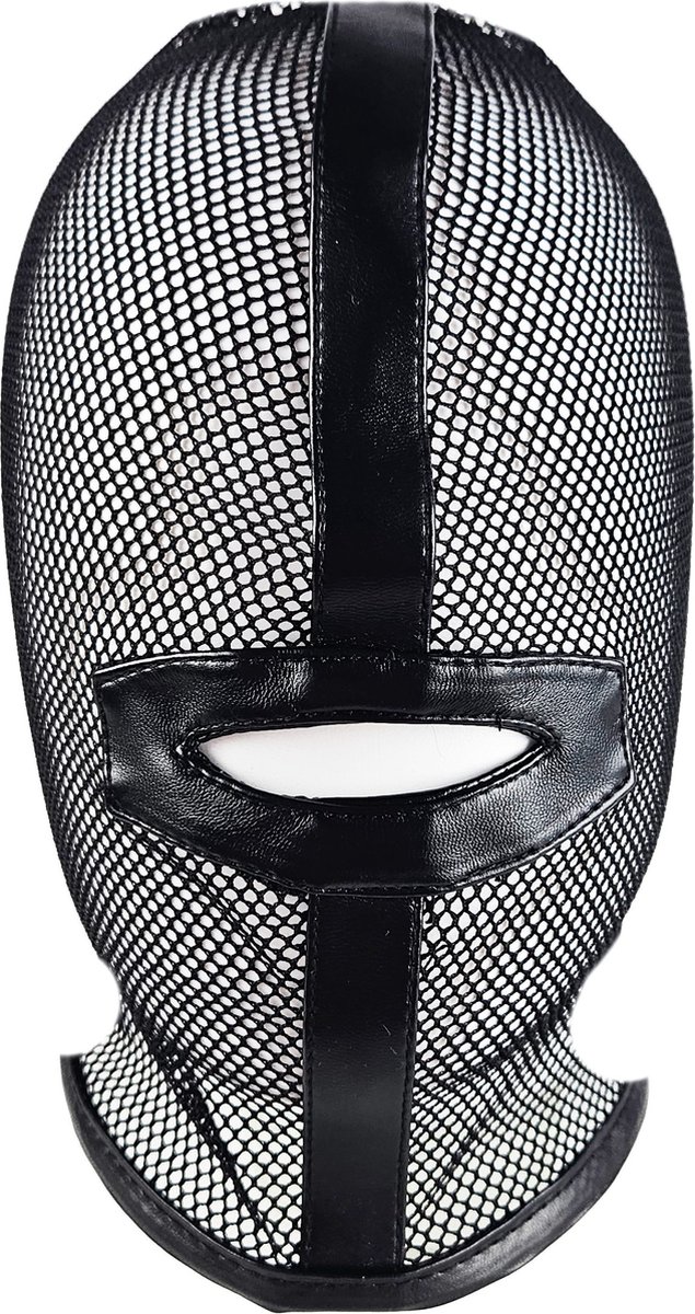 BNDGx® - BDSM seks Masker - Gaas stof - Vetersluiting