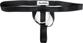 BamBella ® - Sexy Erotische bondage Lingerie Maat S/M onesize Heren Cock ring onderbroek Zwart mannen