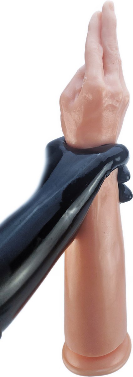 BNDGx® - Dildo - Extreem Grote Hand - 40cm - Licht bruin Lange dikke Realistisch Penis -Zuignap -Anaal BDSM SM Fetisch Seks speeltje