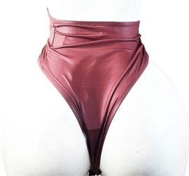 Jumpsuit - Maat onesize - rood pak Sexy body