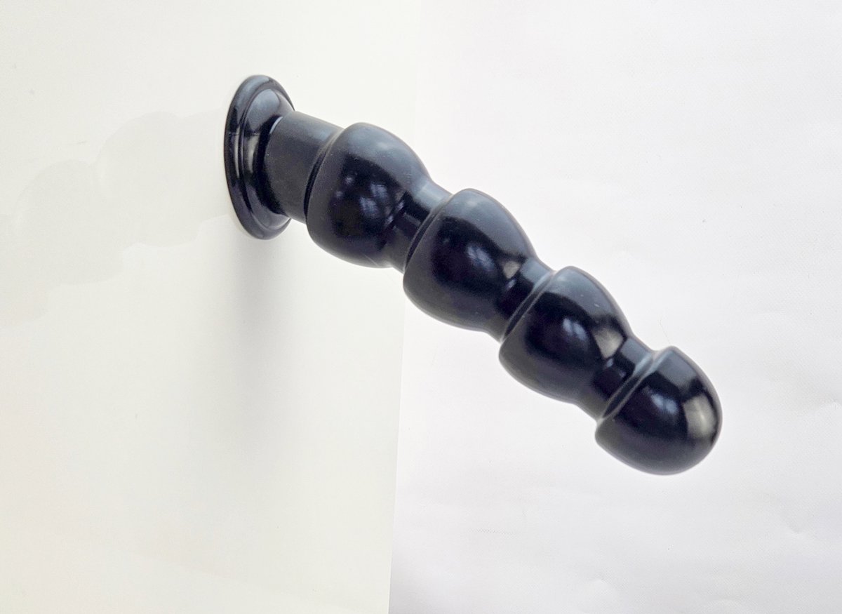 BNDGx® - Dildo - Extreem Grote butt plug - Zwarte Lange dikke -Anaal BDSM SM Fetisch Seks speeltje