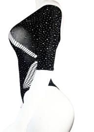 BamBella ® - Panty pak -Onesize - body suit - Dames - Onesize - Erotische jumpsuit van kant lingerie