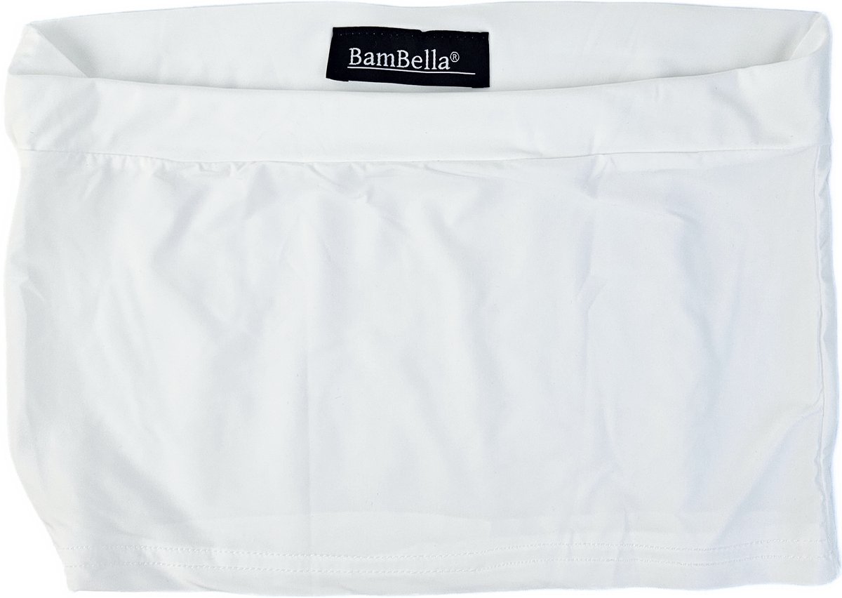 BamBella® - Ultra korte Mini Rok - Sexy Erotische rokje - Onesize - Doorzichtig doorschijnend stretch Wit